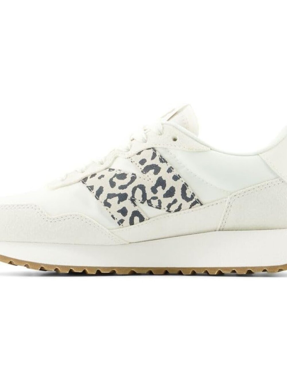 Women's 237 V1 Sneakers - Retro Animal Print Comfort for Daily Wear - Size 8.5